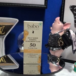 Babo Botanicals Daily Sheer Mineral Sunscreen Fluid SPF 50 Everyday Wear -NEW🔥